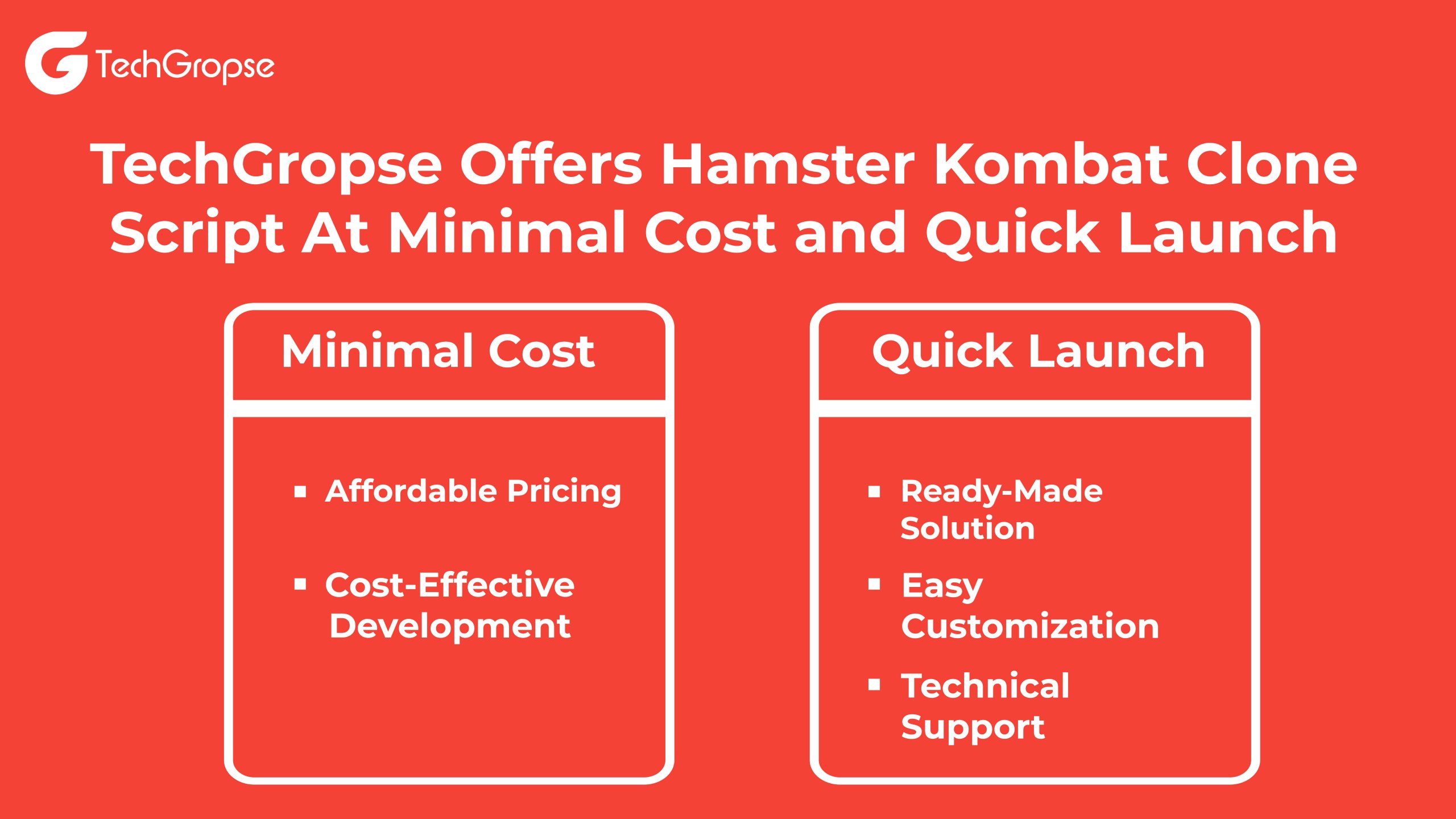 TechGropse Offers Hamster Kombat Clone Script At Minimal Cost and Quick Launch scaled