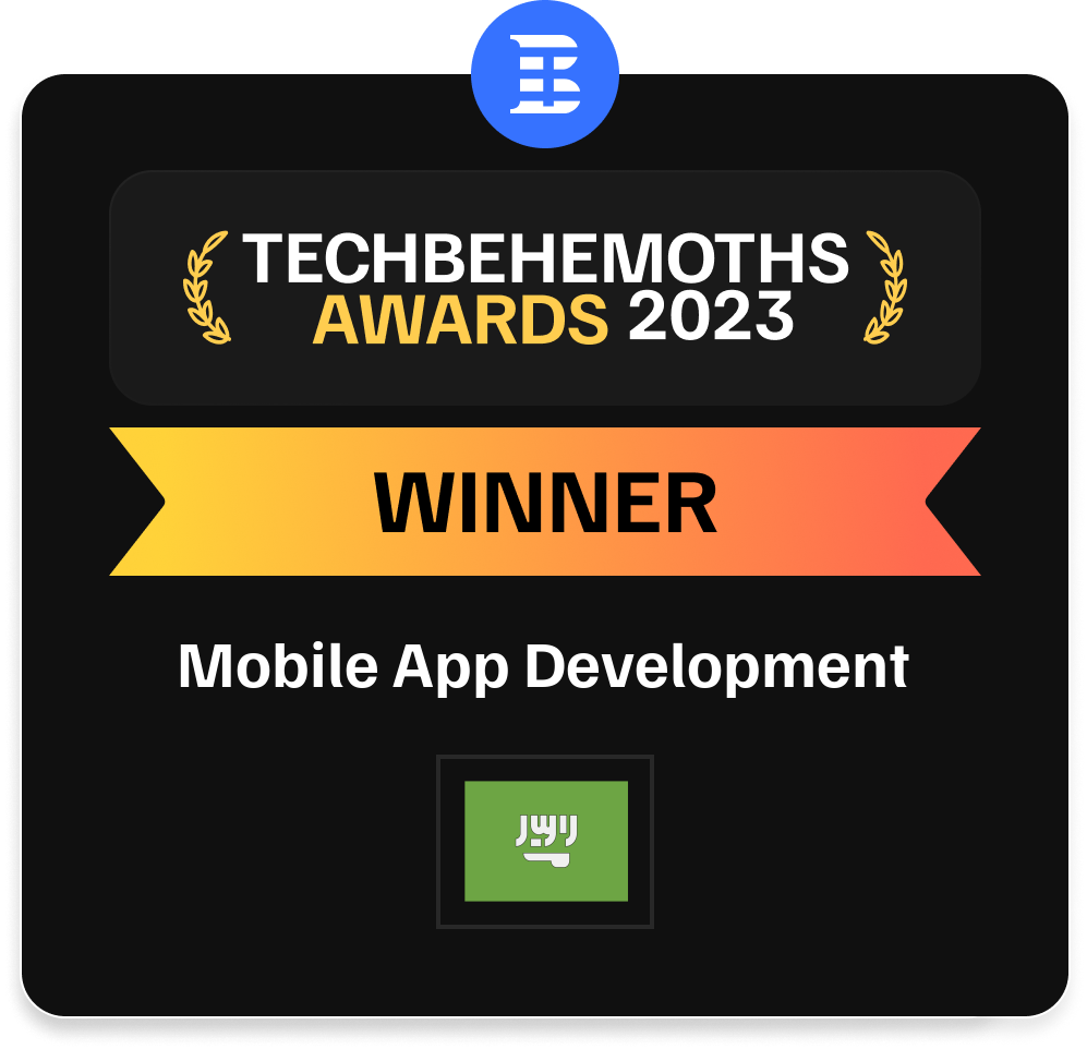 Techbehemoths Awards 2023 Mobile App Development