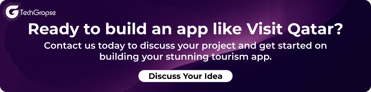 Build an App Like Visit Qatar CTA